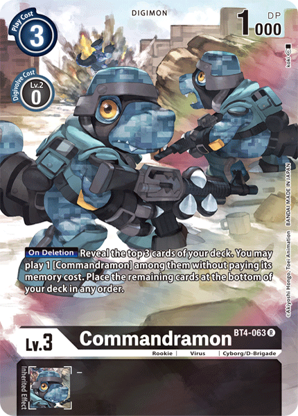 Commandramon, BT4-063-p1