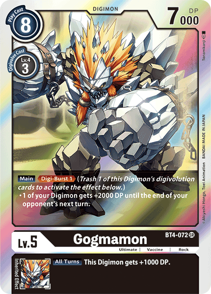 Gogmamon, BT4-072