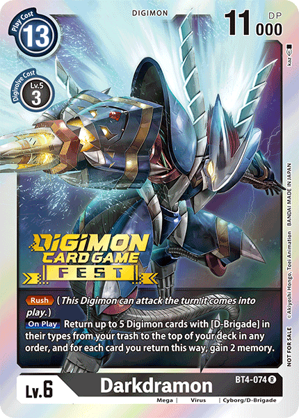 Darkdramon, BT4-074-p1