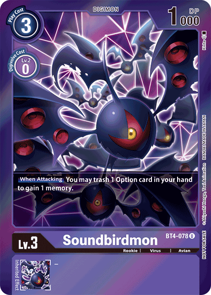 Soundbirdmon, BT4-078-p1
