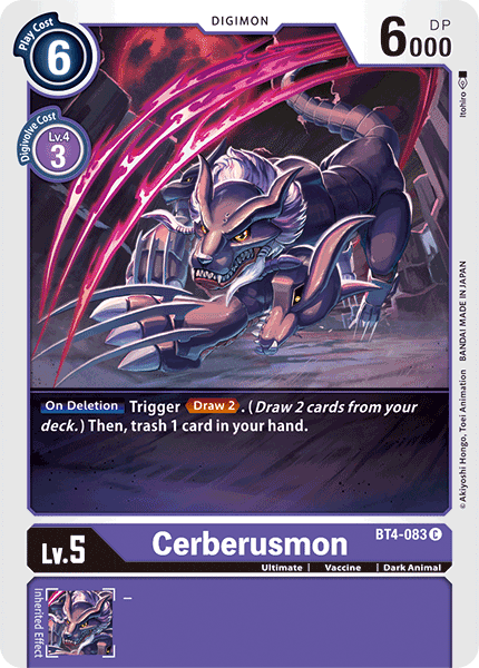 Cerberusmon, BT4-083
