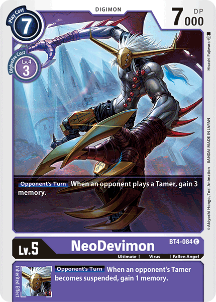 NeoDevimon, BT4-084