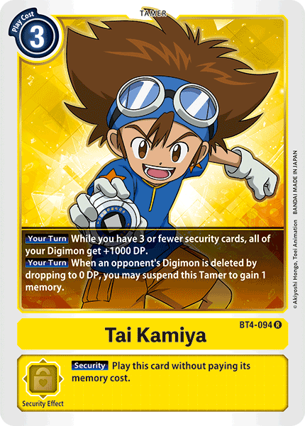 Tai Kamiya, BT4-094
