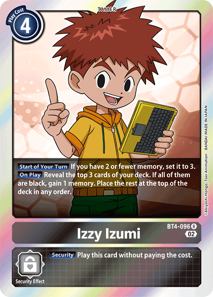 Izzy Izumi, BT4-096-p4
