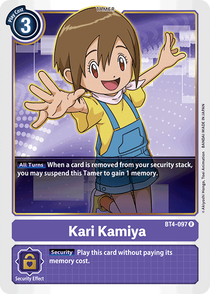 Kari Kamiya, BT4-097
