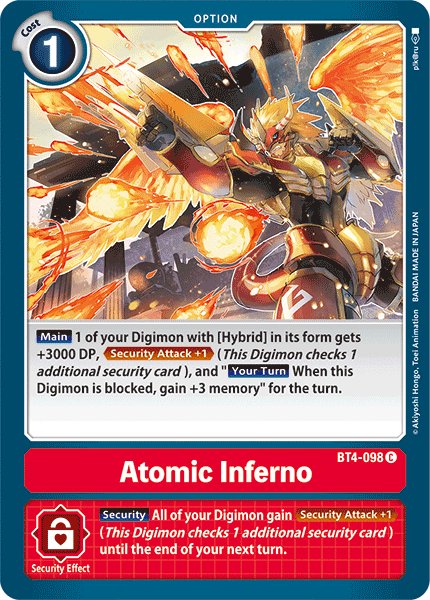 Atomic Inferno, BT4-098