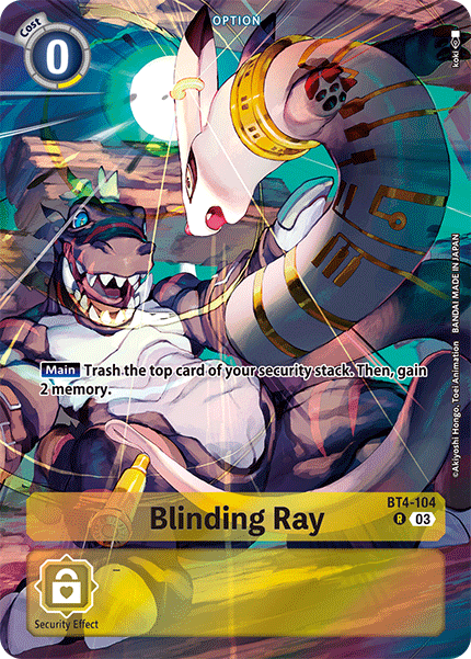 Blinding Ray, BT4-104-p2