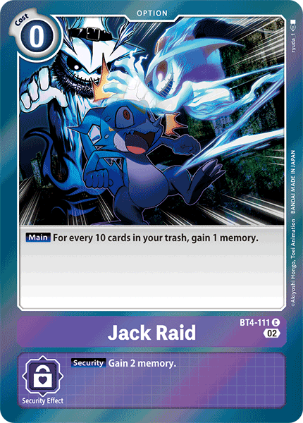 Jack Raid, BT4-111-p2
