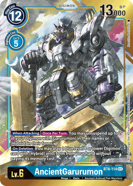 AncientGarurumon, BT4-114-p1
