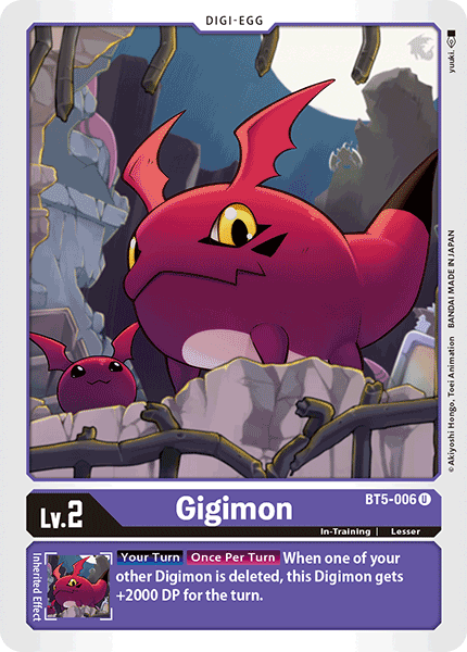 Gigimon, BT5-006