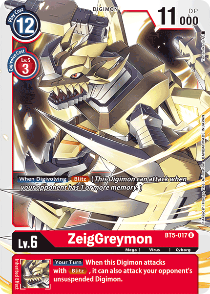 ZeigGreymon, BT5-017