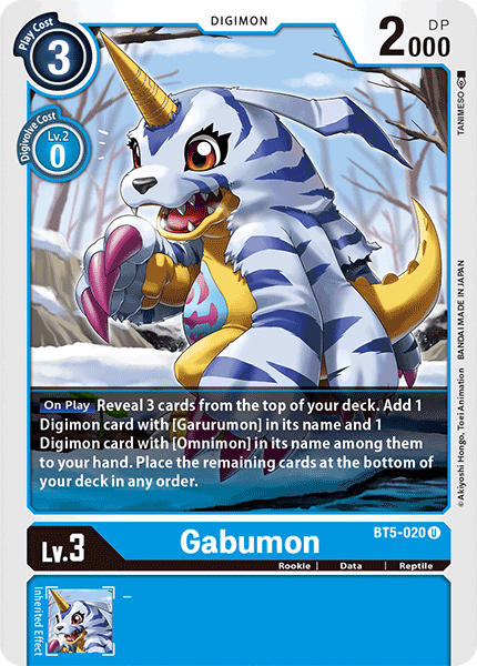 Gabumon, BT5-020