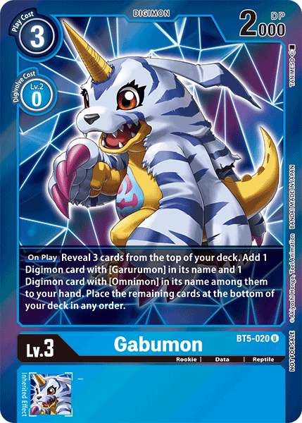 Gabumon, BT5-020-p1