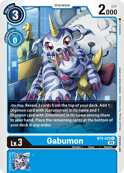 Gabumon, BT5-020-p2