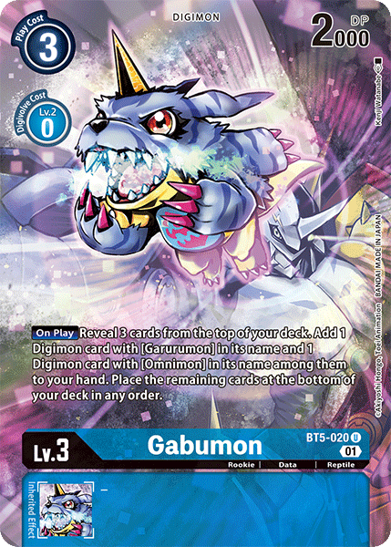 Gabumon, BT5-020-p3
