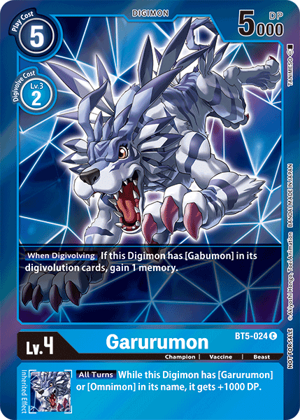 Garurumon, BT5-024-p1