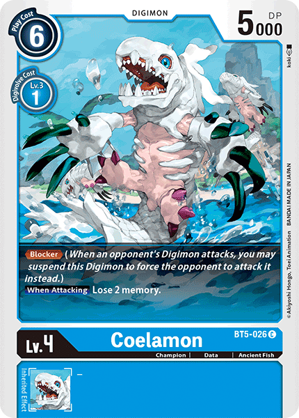 Coelamon, BT5-026