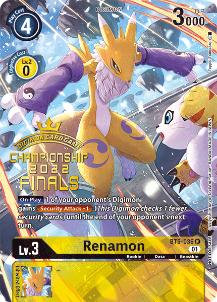 Renamon, BT5-036-p1
