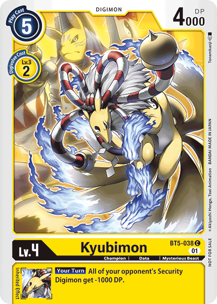 Kyubimon, BT5-038-p1
