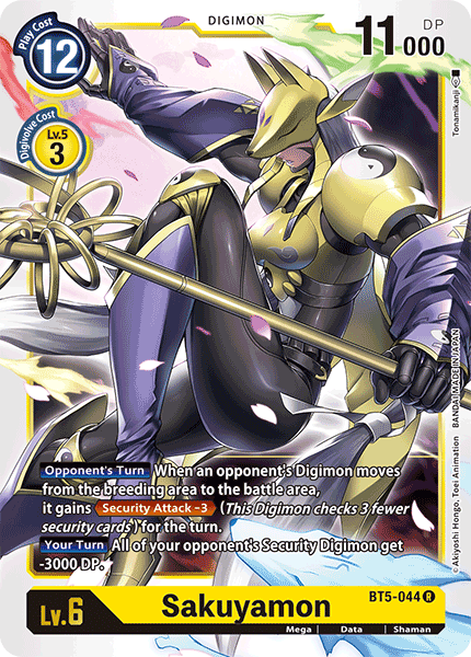 Sakuyamon, BT5-044