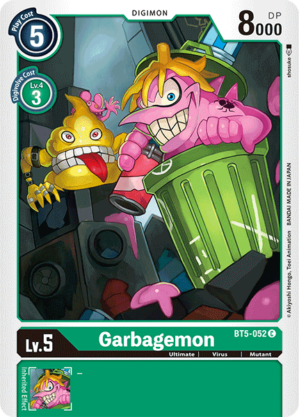 Garbagemon, BT5-052
