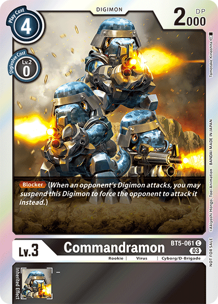 Commandramon, BT5-061-p1