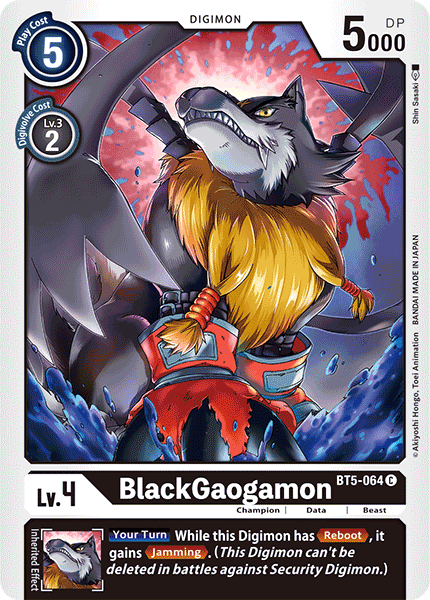 BlackGaogamon, BT5-064