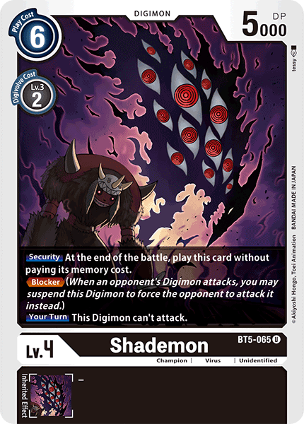 Shademon, BT5-065