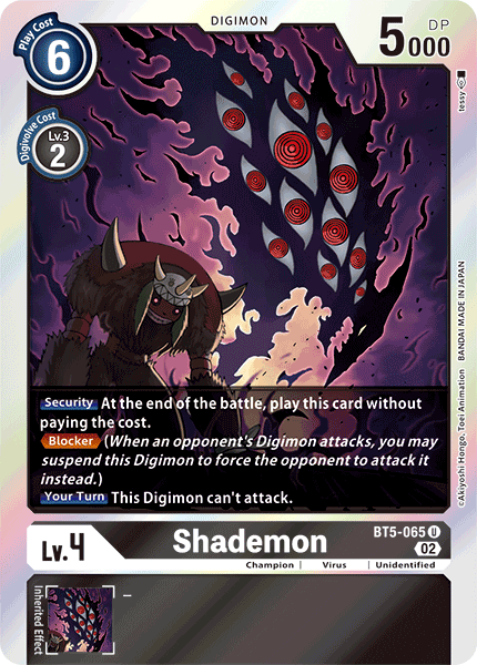 Shademon, BT5-065-p1