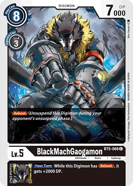 BlackMachGaogamon, BT5-068