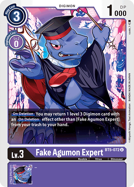 Fake Agumon Expert, BT5-072