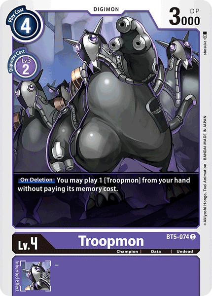 Troopmon, BT5-074