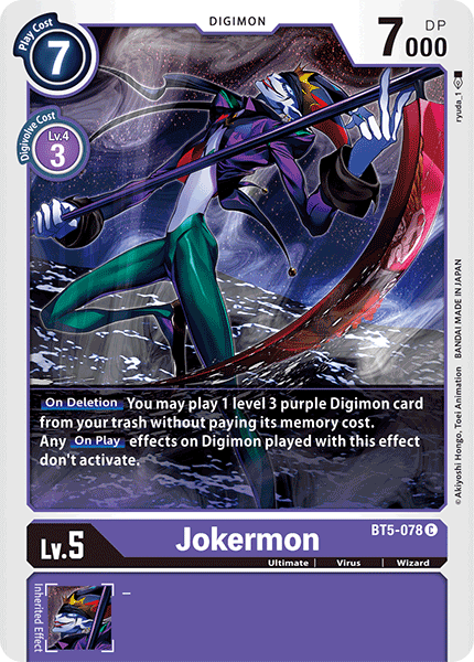 Jokermon, BT5-078