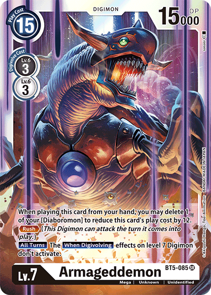 Armageddemon, BT5-085