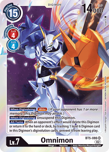 Omnimon, BT5-086