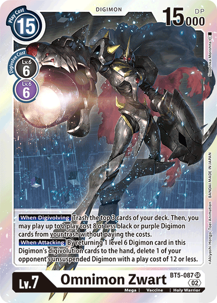 Omnimon Zwart, BT5-087-p4
