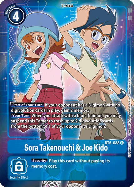 Sora Takenouchi & Joe Kido, BT5-088-p1