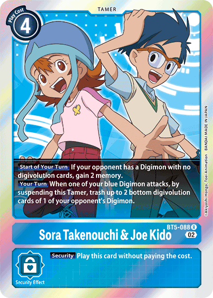 Sora Takenouchi & Joe Kido, BT5-088-p3