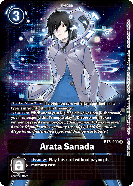 Arata Sanada, BT5-090-p1