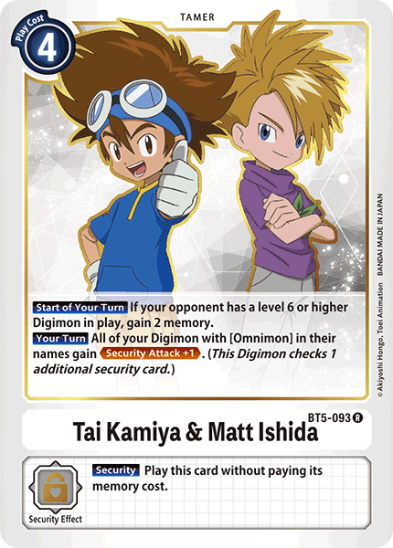 Tai Kamiya & Matt Ishida, BT5-093