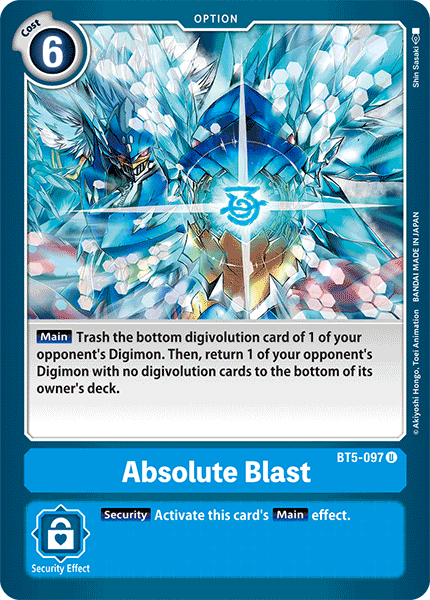 Absolute Blast, BT5-097
