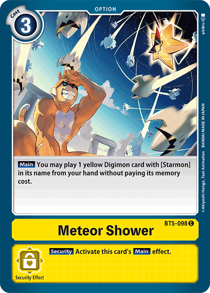 Meteor Shower, BT5-098