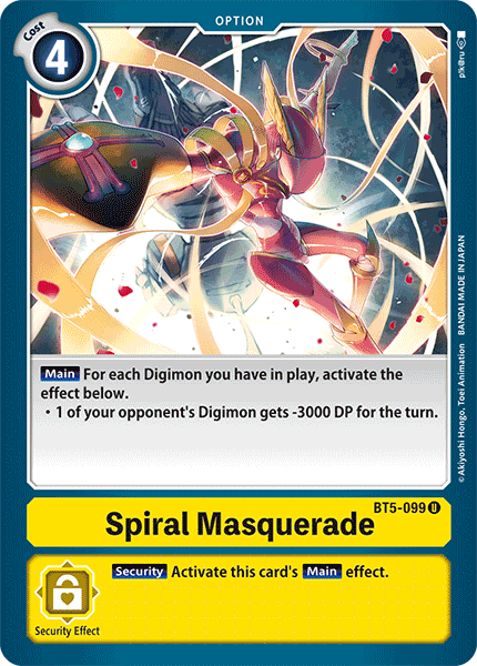 Spiral Masquerade, BT5-099