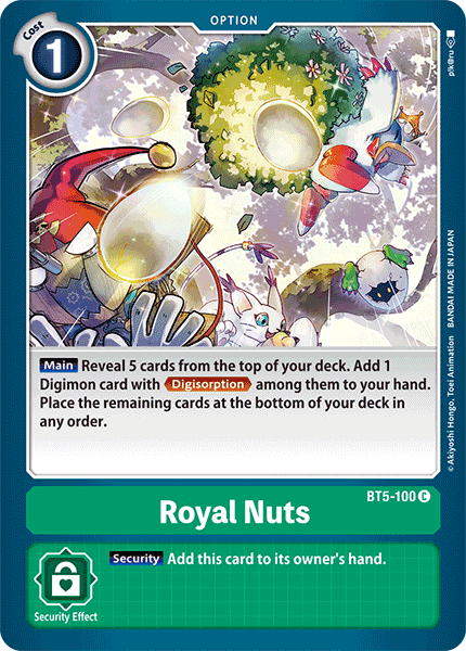Royal Nuts, BT5-100