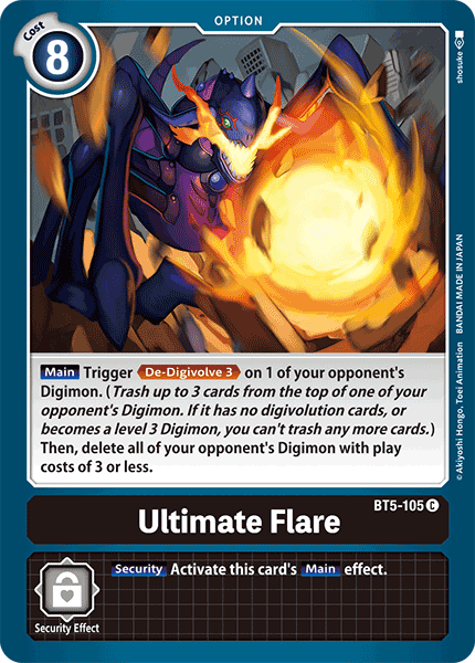 Ultimate Flare, BT5-105