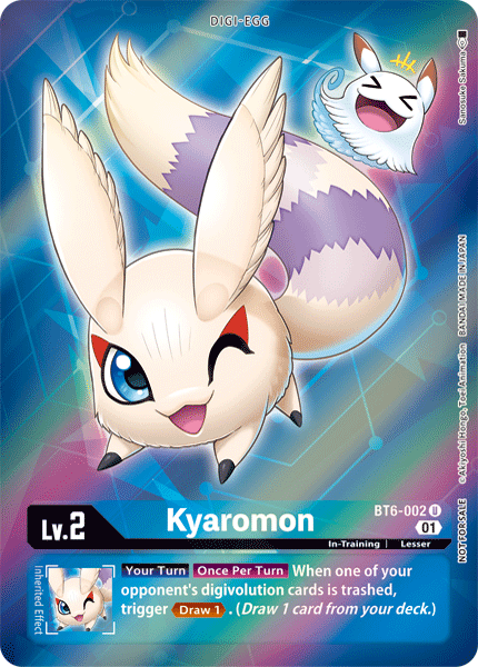 Kyaromon, BT6-002-p1
