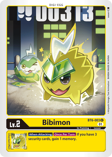 Bibimon, BT6-003