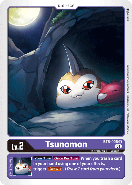 Tsunomon, BT6-006