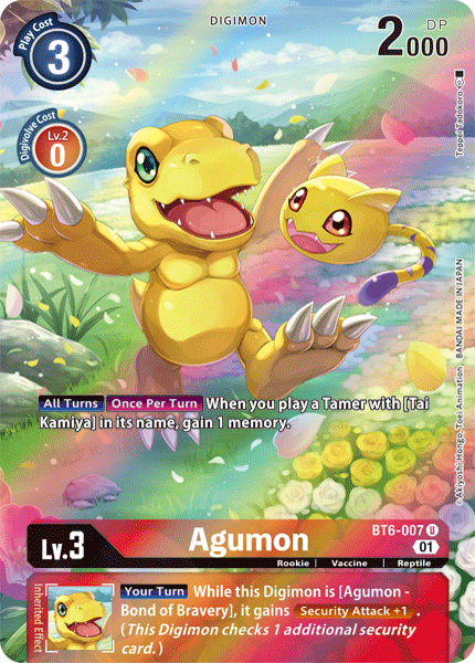 Agumon, BT6-007-p1