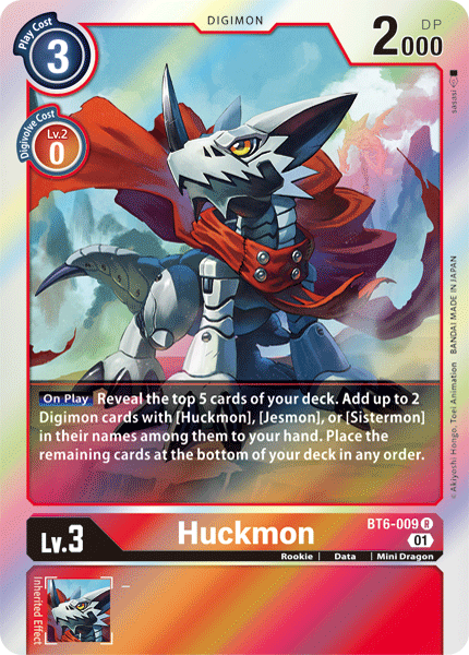 Huckmon, BT6-009